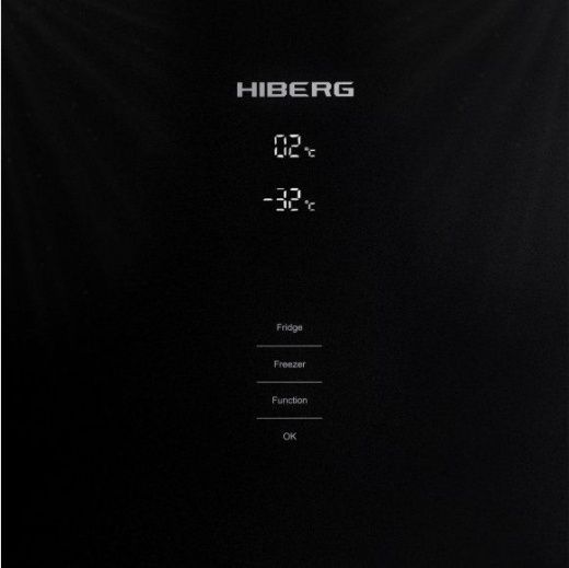 HIBERG RFC-400DX NFGY inverter в цвете "черное стекло"