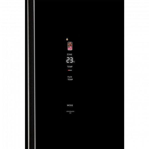 HIBERG RFQ-600DX NFGW Inverter Cross Door с возможностью встраивания черный