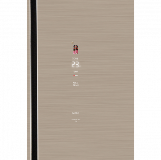 HIBERG RFQ-600DX NFGW Inverter Cross Door с возможностью встраивания бежевый